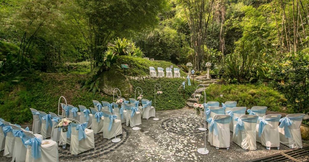 Water Garden wedding venue at the Tropical Spice Garden Penang