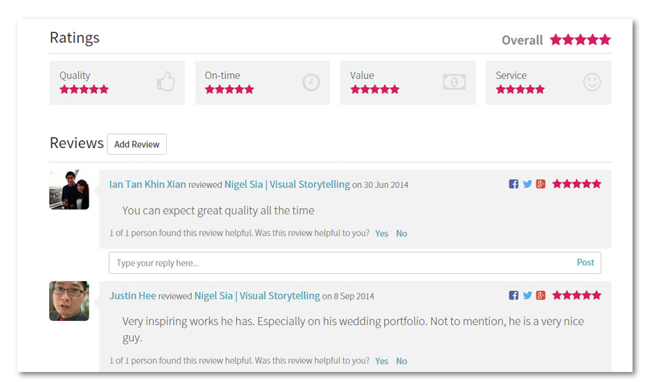 review