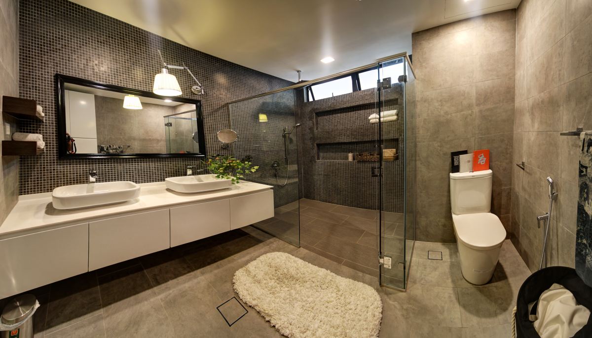 a minimalist design bathroom is simple and uncluttered