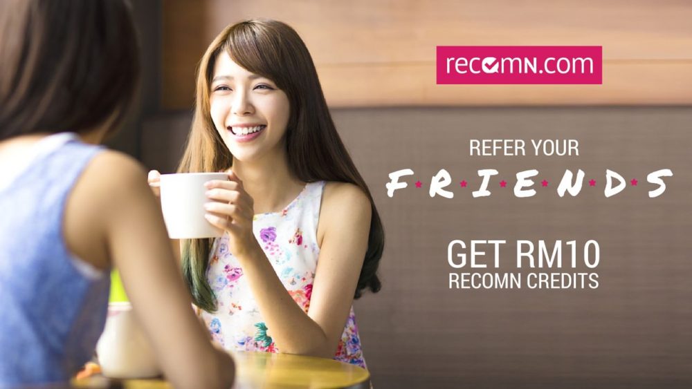 Refer a friend and get RecomN credits