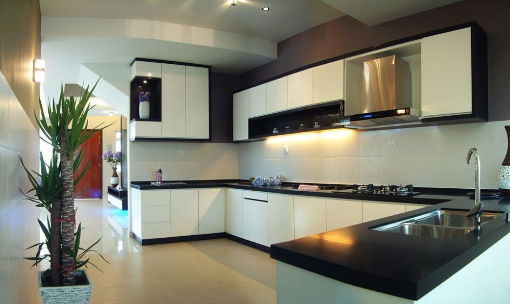 Completed kitchen renovation in Kajang 2 by The Arch