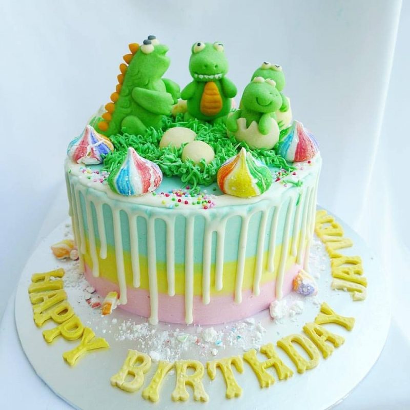 Dinosaur cake by Corine N Cakes - Recommend.sg