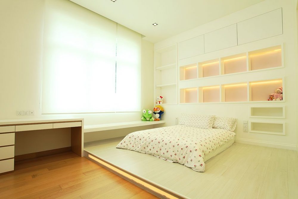 Platform bed designs in Malaysia. Photo: Hatch Interior Studio