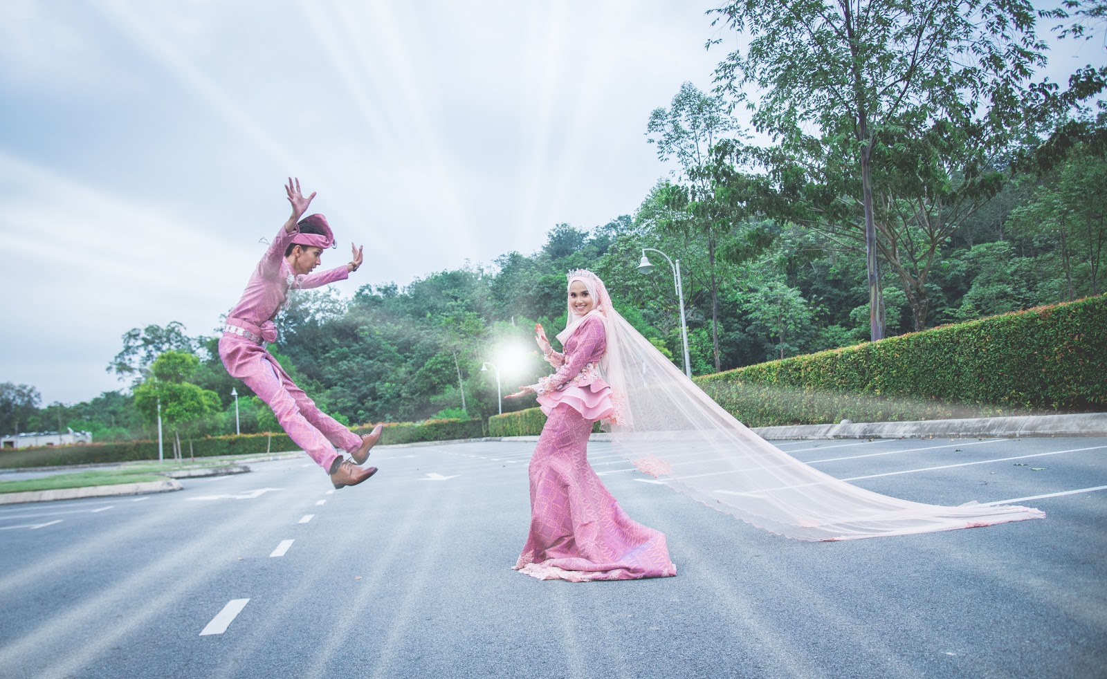 Hadouken Malay Prewedding Photo by CJ Photography - Malaysia's Best Wedding Photographers at Recommend.my