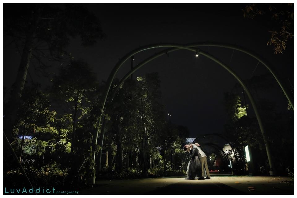 Gardens By The Bay pre-wedding photoshoot in singapore by Luv Addict Photography. Source