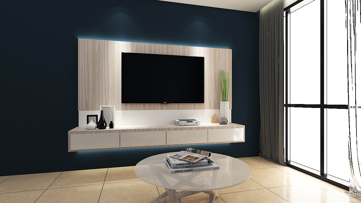 LINEAR TV Cabinet Design