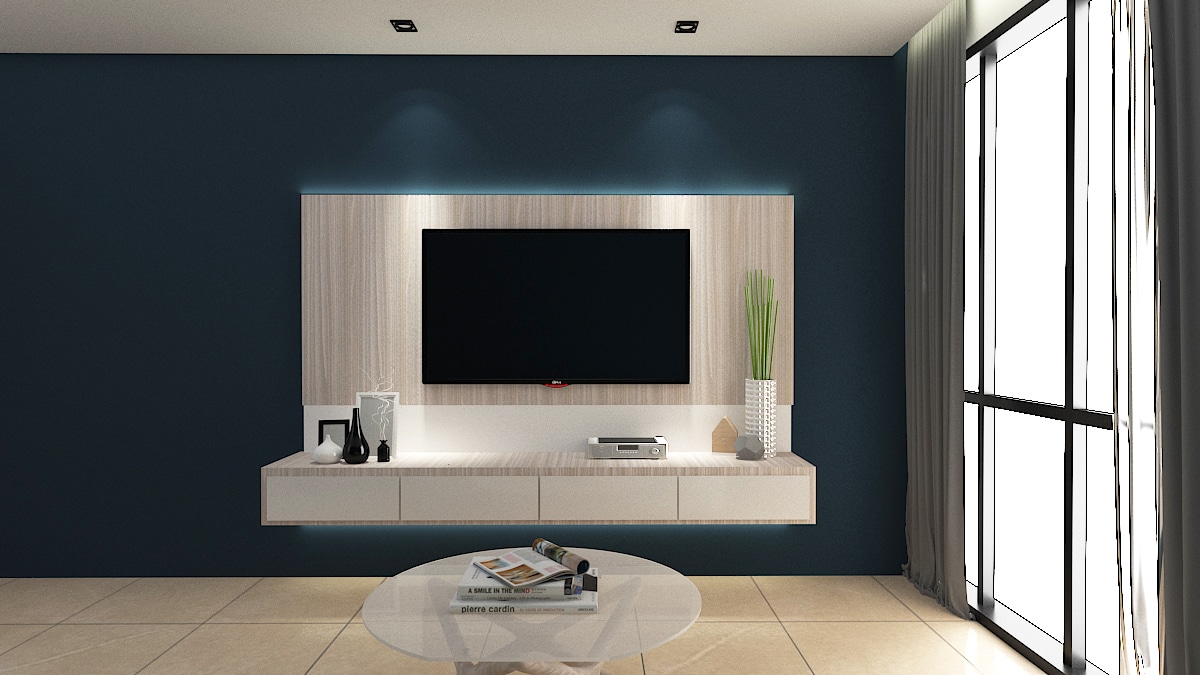 LINEAR TV Cabinet Design