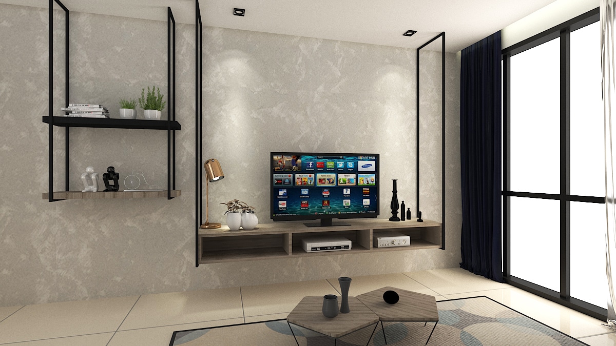 RUSTIC TV Cabinet Design