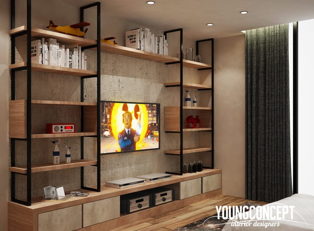 TV cabinet designs malaysia