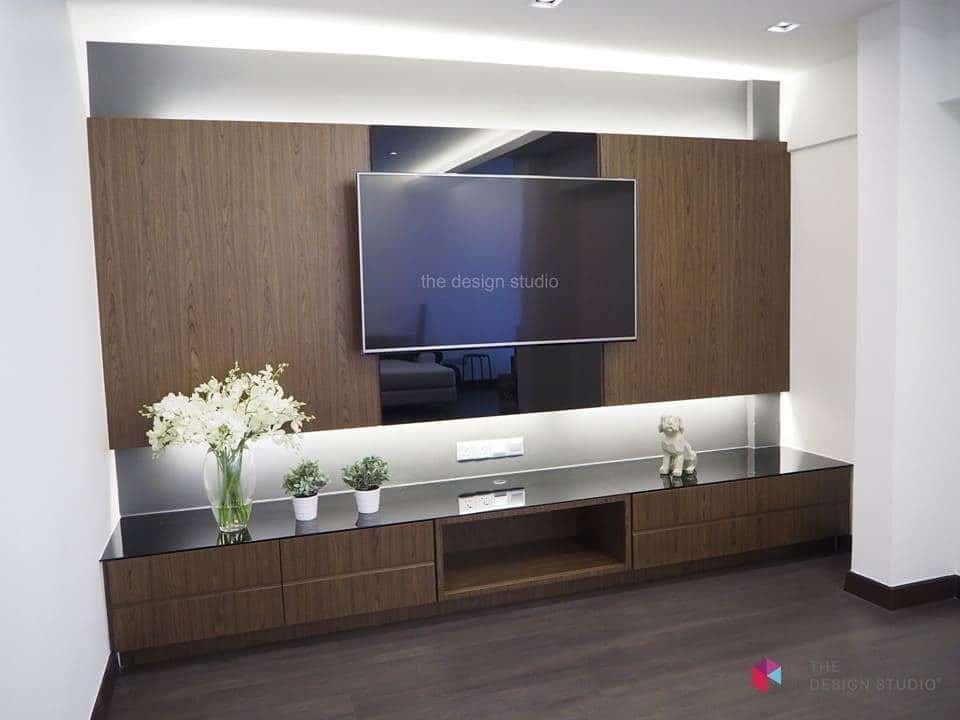 TV cabinet designs malaysia