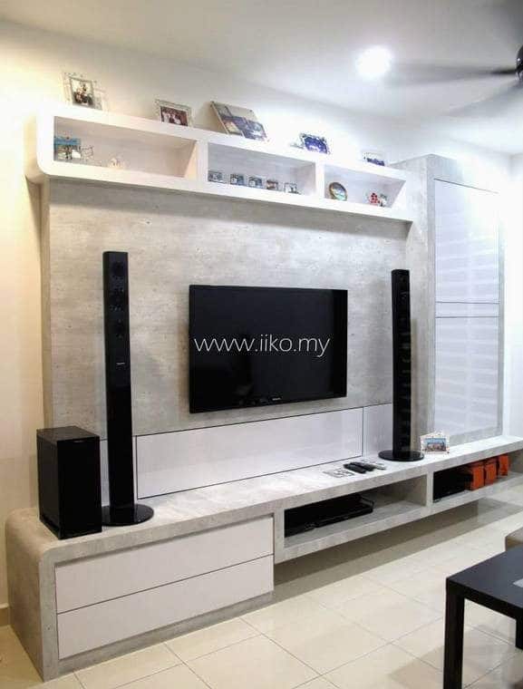 TV cabinet designs malaysia