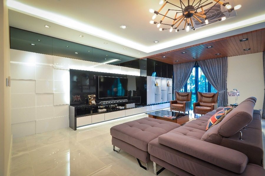 TV cabinet designs malaysia