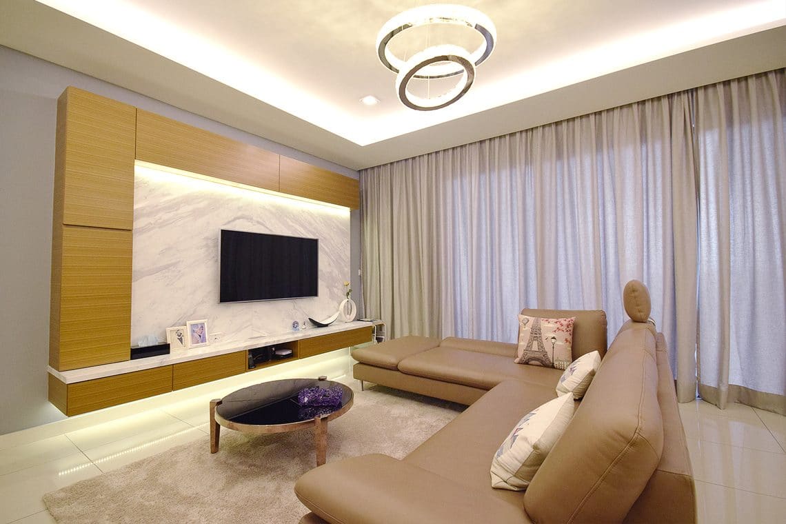 TV cabinet designs malaysia