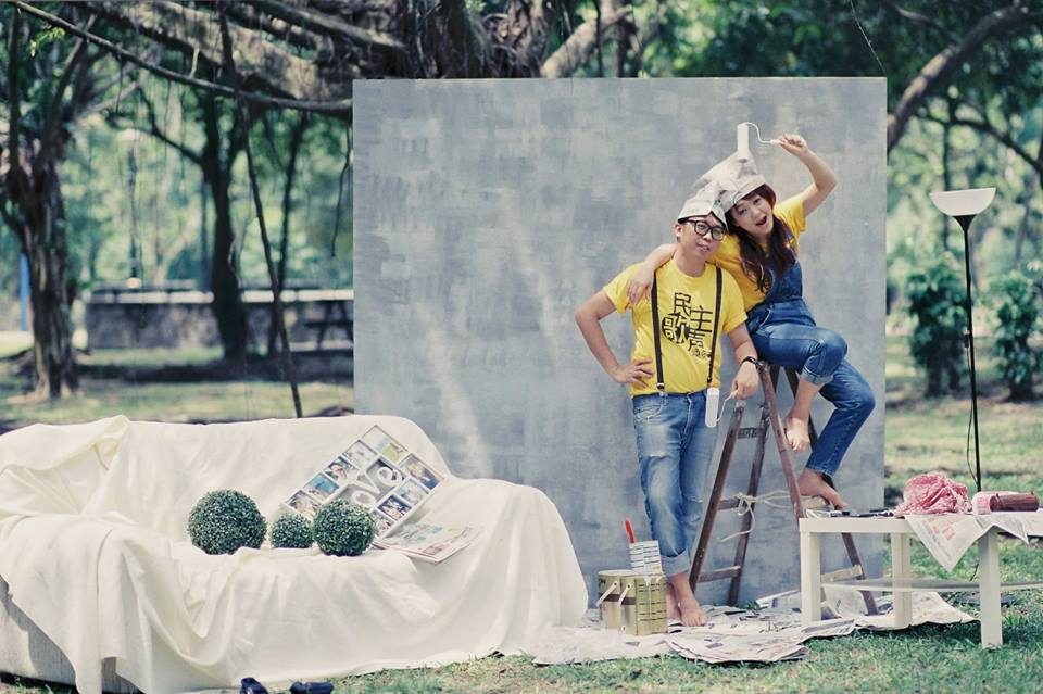 pre-wedding photos, taman rimba kiara 