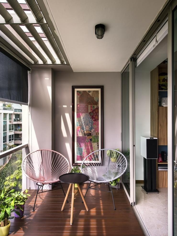 13 Creative Ways to Beautify Your Small Balcony - Recommend.my