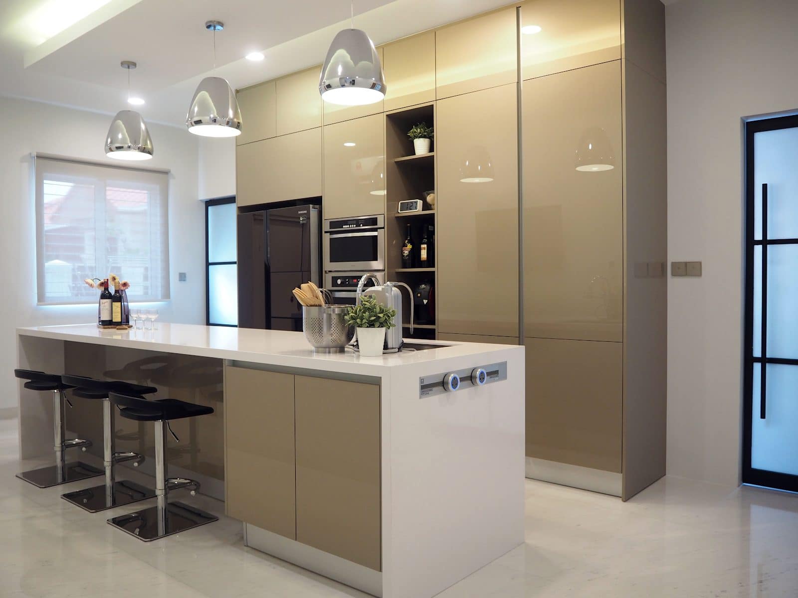 Malaysian kitchen island