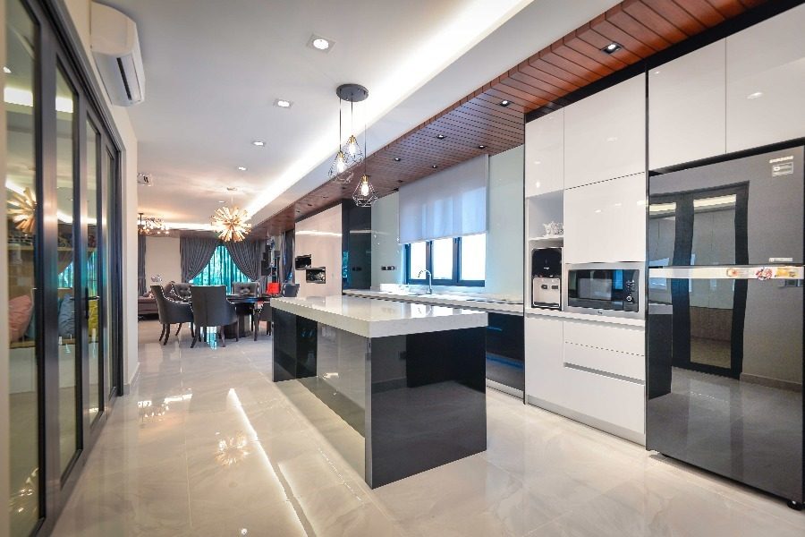 Malaysian kitchen island