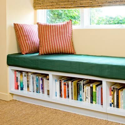 Low bookshelf ideas for your home 
