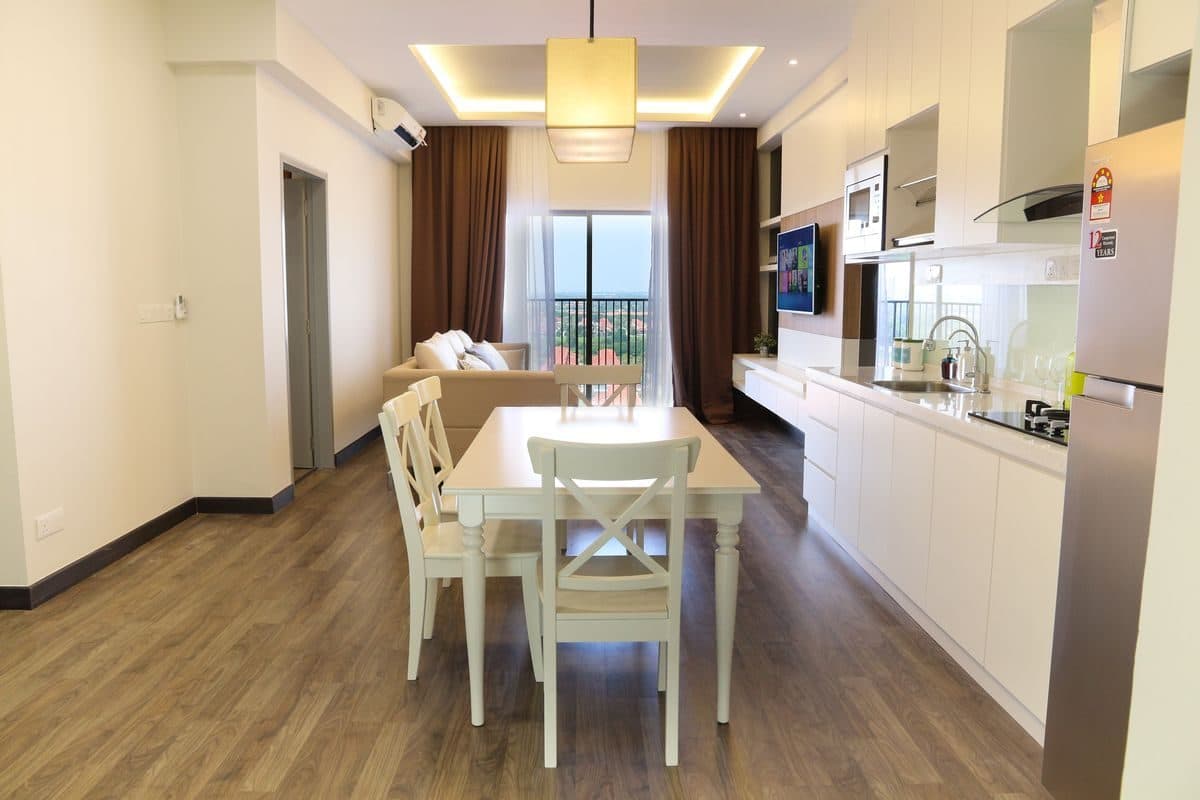 792 sq ft small condo renovation in The Wharf, Puchong