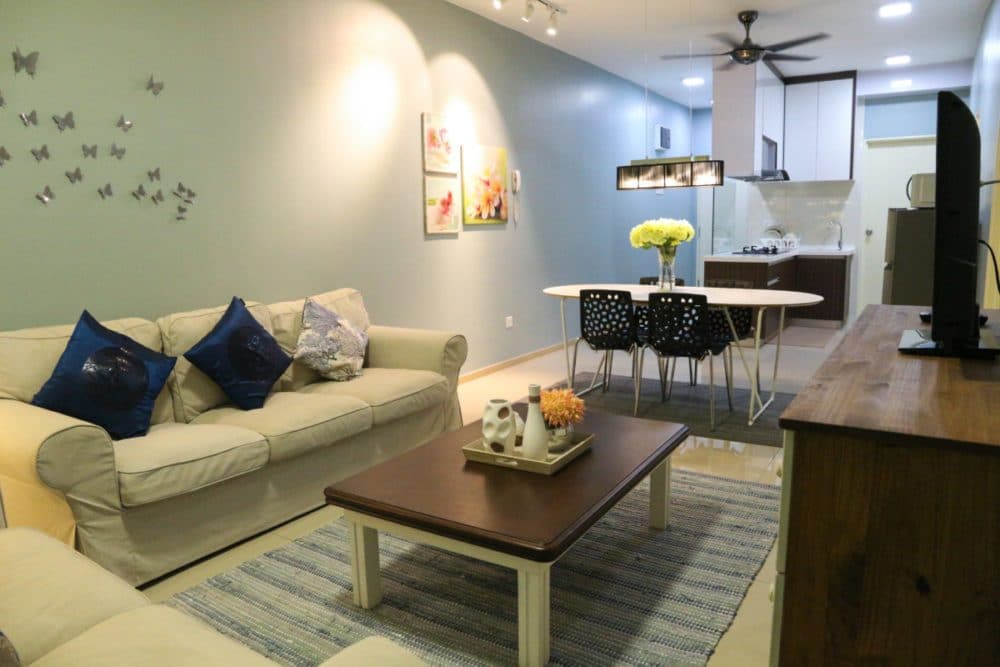 small apartment interior designs at Vista Alam