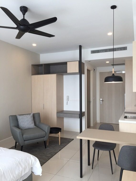 10 Small Apartment Interior Designs Below 800 Sq Ft, studio unit condominium in Nadi Bangsar