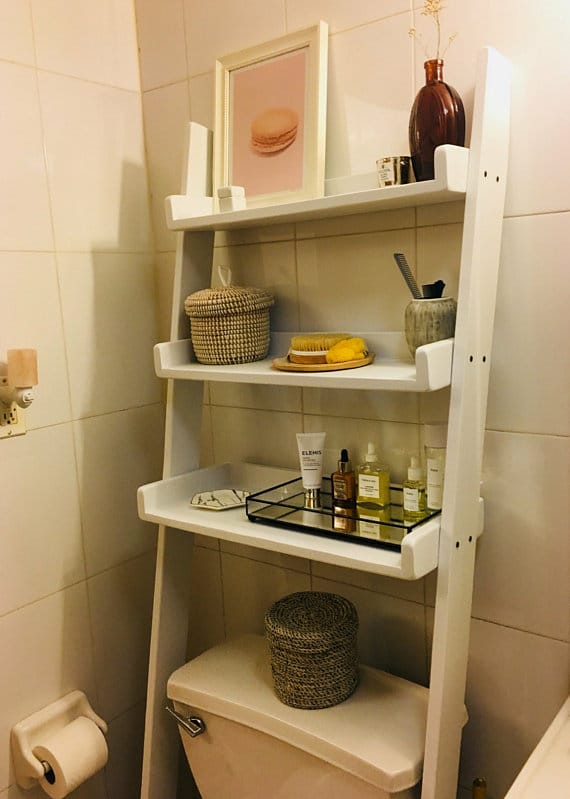 over-the-toilet storage