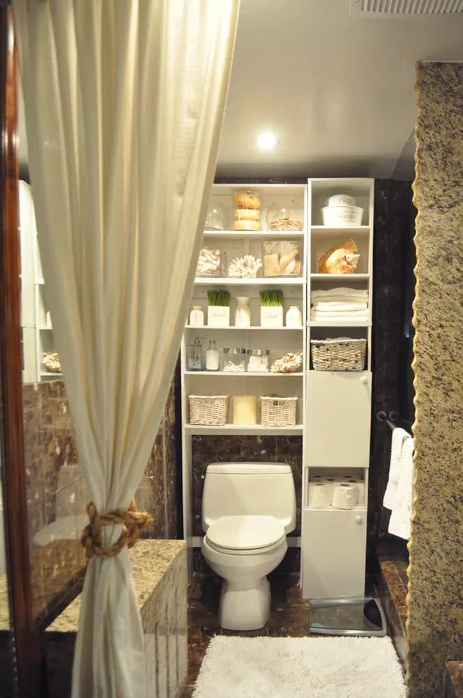 over-the-toilet storage