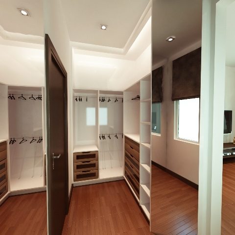 Walk-in closet