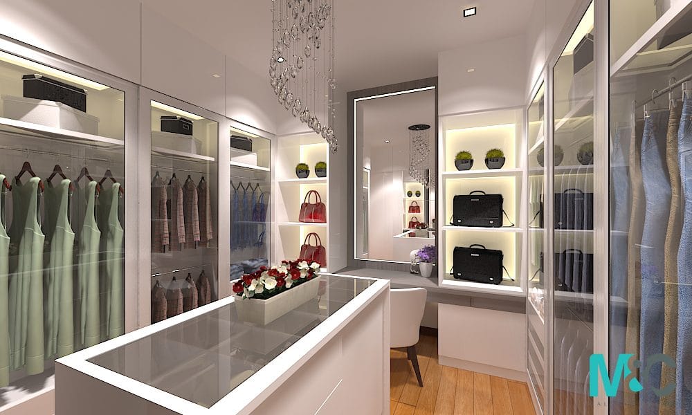 walk in wardrobe malaysia