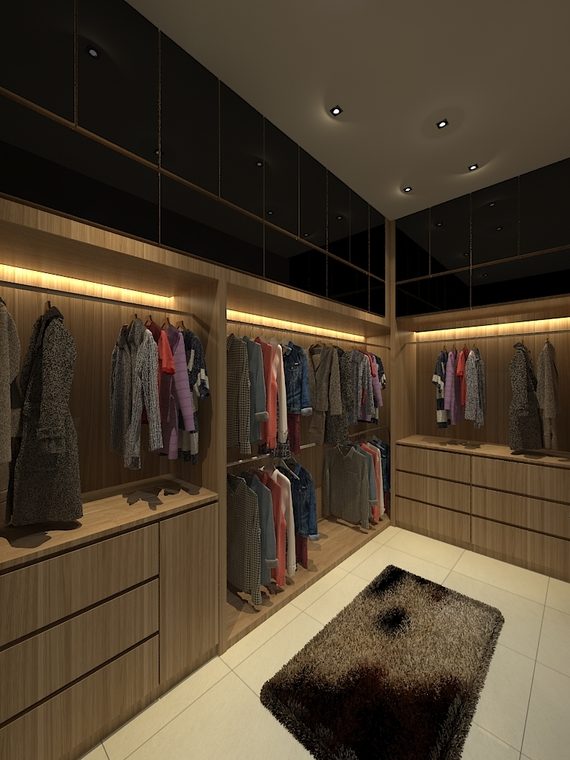 Walk-in closet