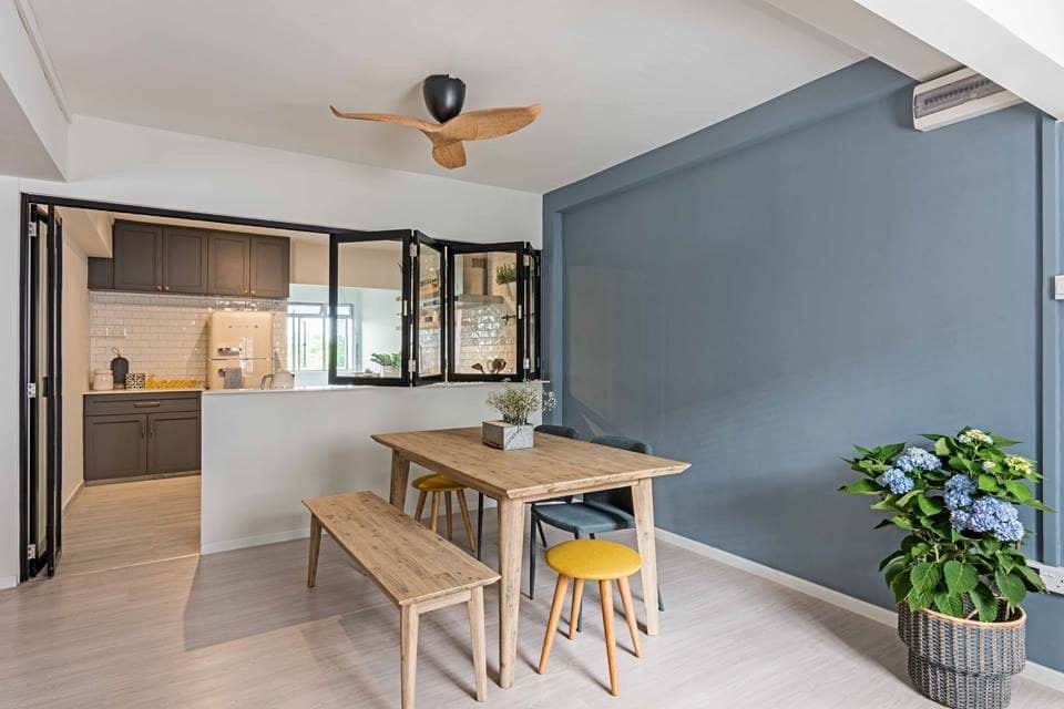kitchen serving window design