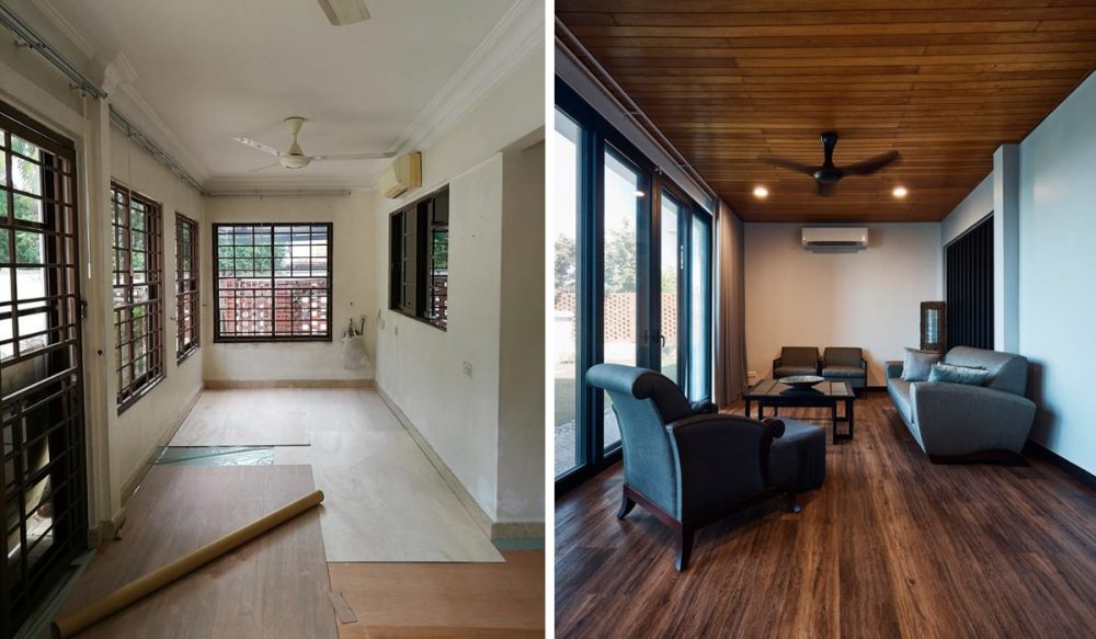 Makeover of bungalow in Damansara by Movent Design