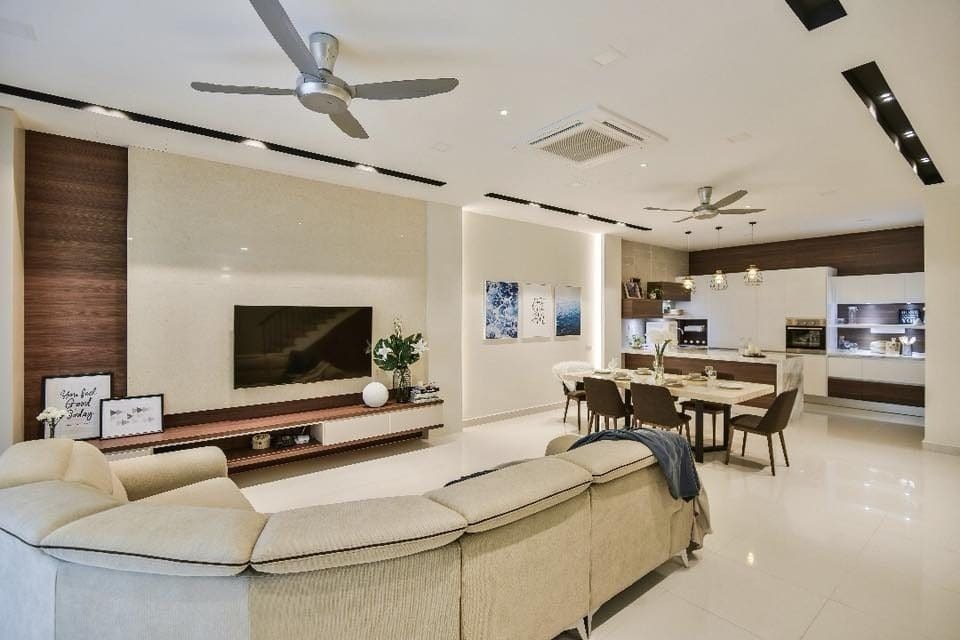These terrace houses in Malaysia are bursting with stylish interior