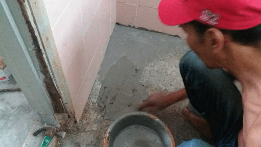 toilet floor waterproofing