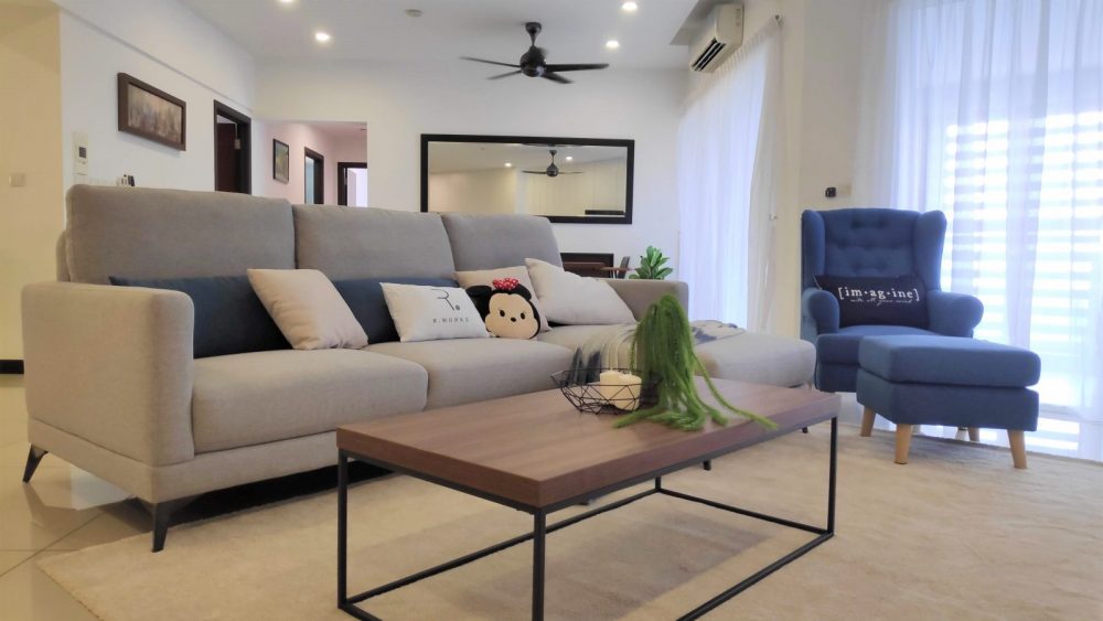 Furniture in the living area