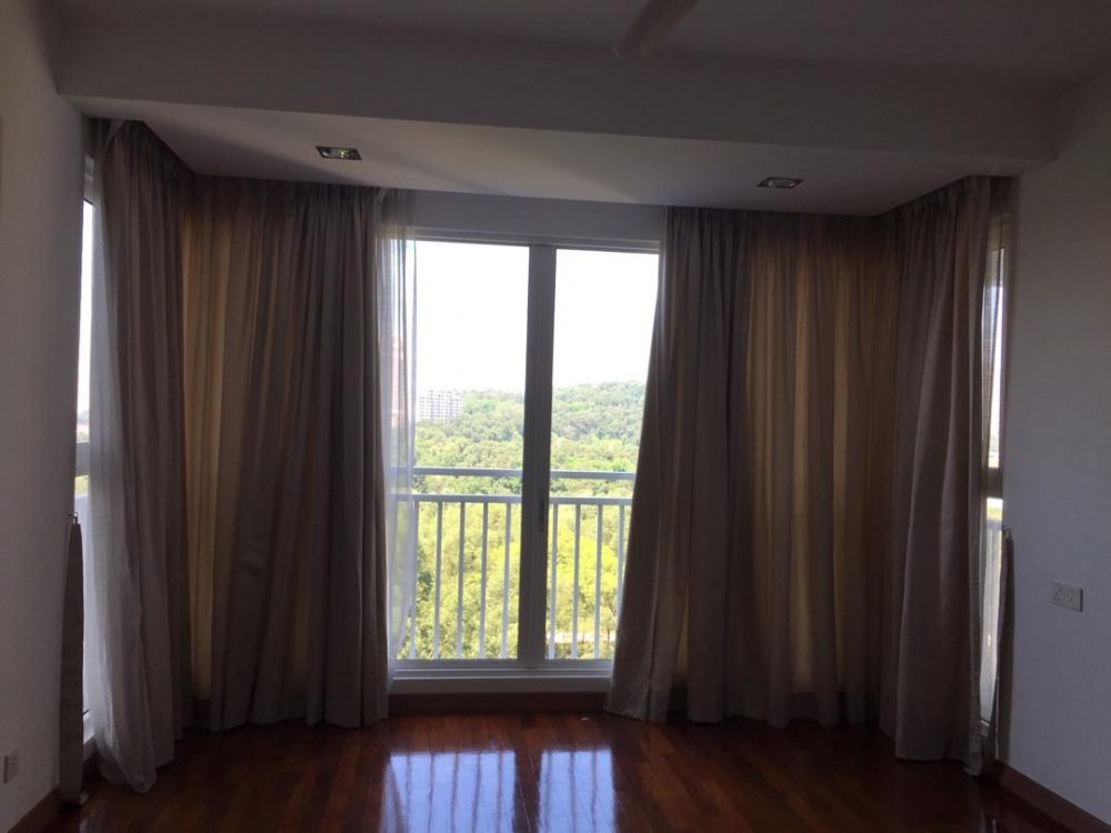 View of master bedroom balcony