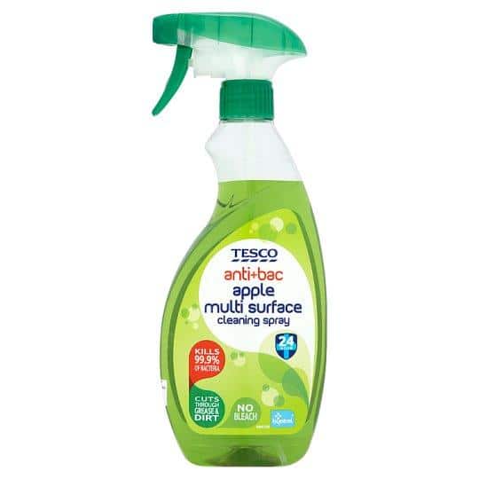 Tesco Anti-Bac Multi Surface Cleaning Spray disinfectant