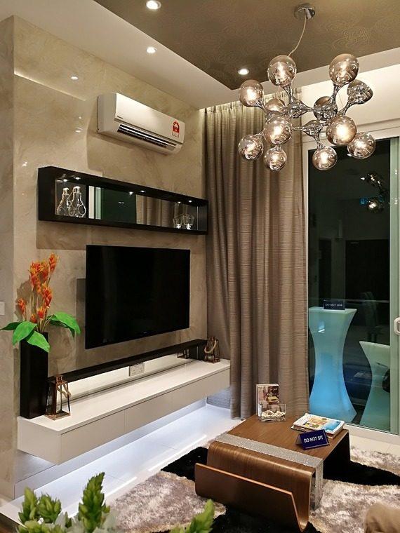 15 Reka Bentuk Kabinet TV yang Akan Menjadikan Ruang Tamu ...