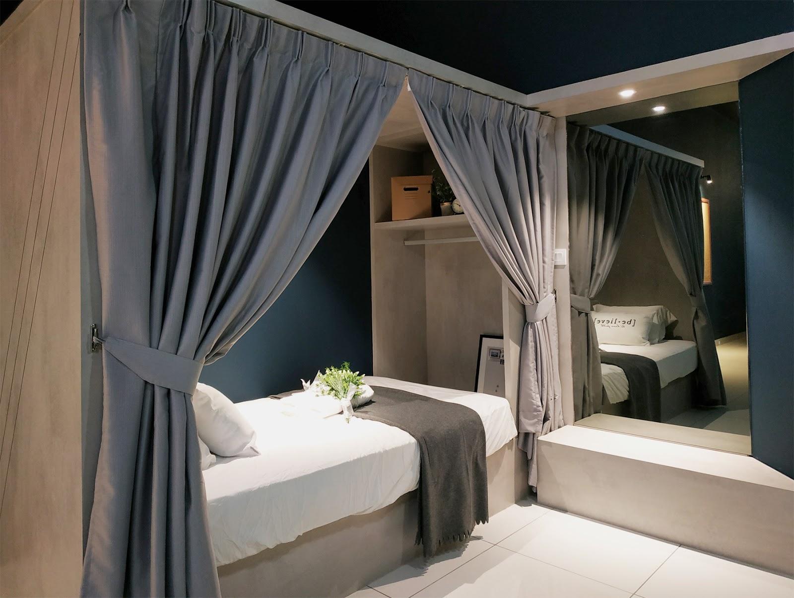 Custom made cubby spot for a single bed at The Salve, 3 Towers, Jalan Ampang