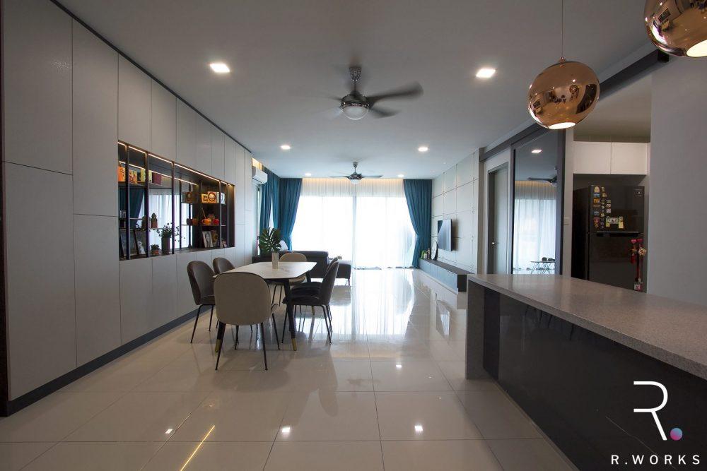Kondominium Mont Kiara 1800sqft ini mendapat makeover Kondominium Mont Kiara 1800sqft ini mendapat makeover
