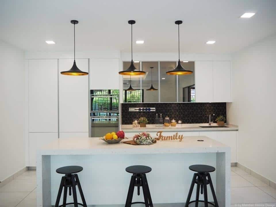 Dapur kering design modern kontemporari