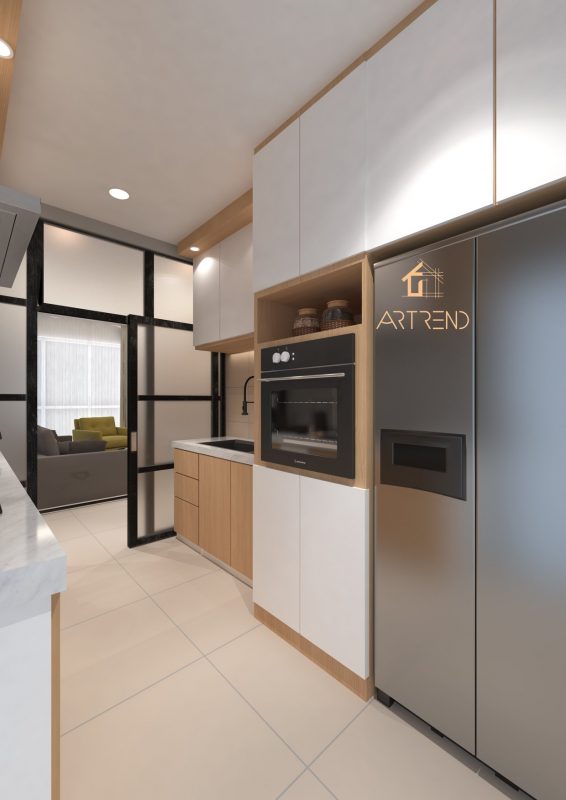 Summerskye Residences at Bayan Lepas by Artrend Interior Studio - kitchen