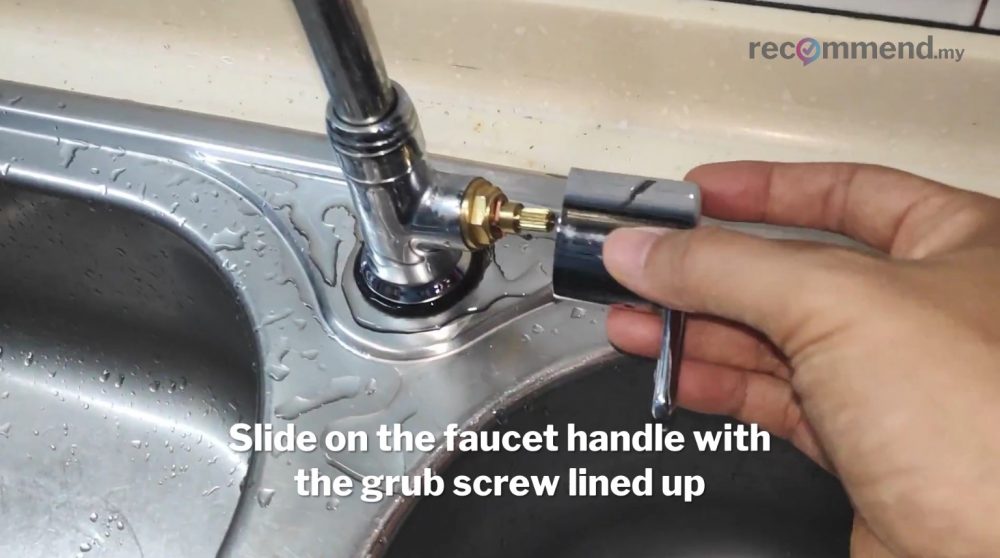 Replace the handle
