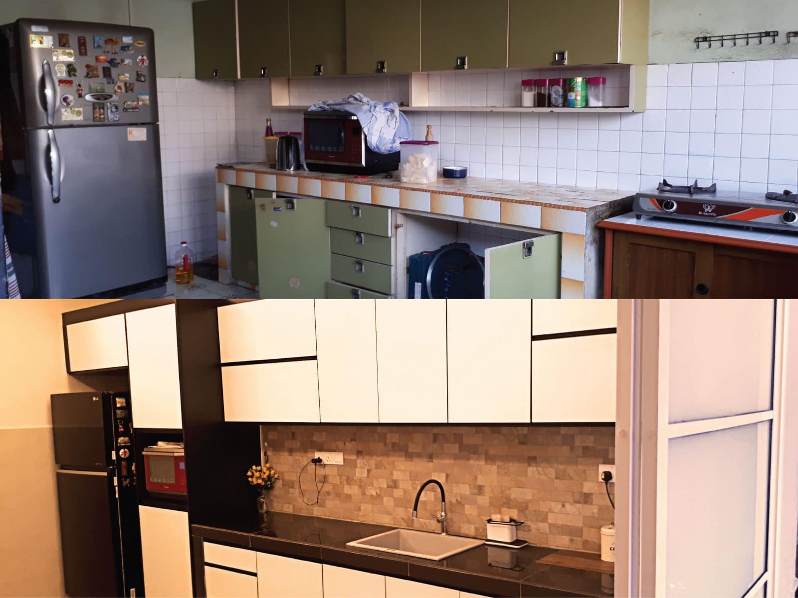 Renovasi dapur kering dan dapur basah di Klang 