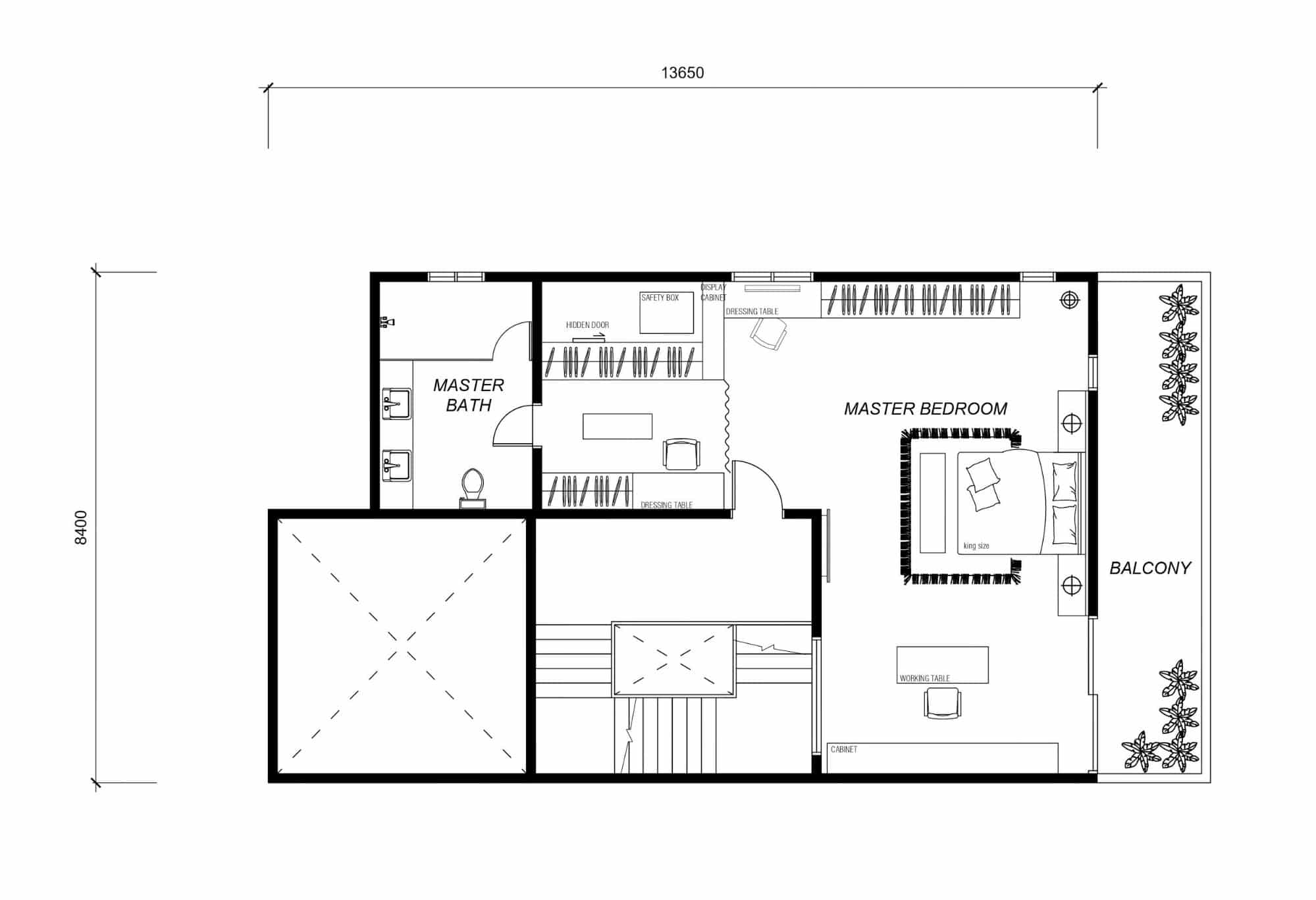Second floor layout Ambang Botanic 2