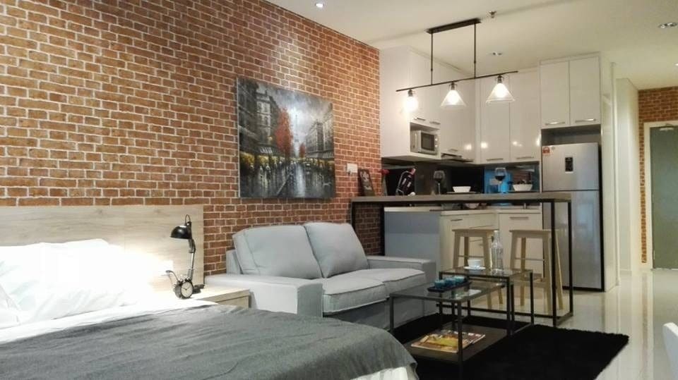 exposed brick wall industrial malaysia by amorphous design