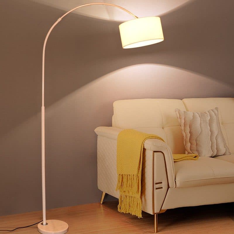 Floor standing fishing lamp (white) RM349