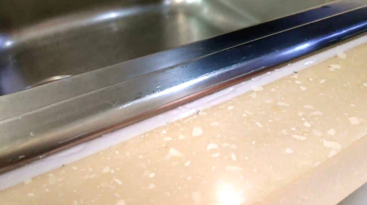 kitchen sink sealant tape