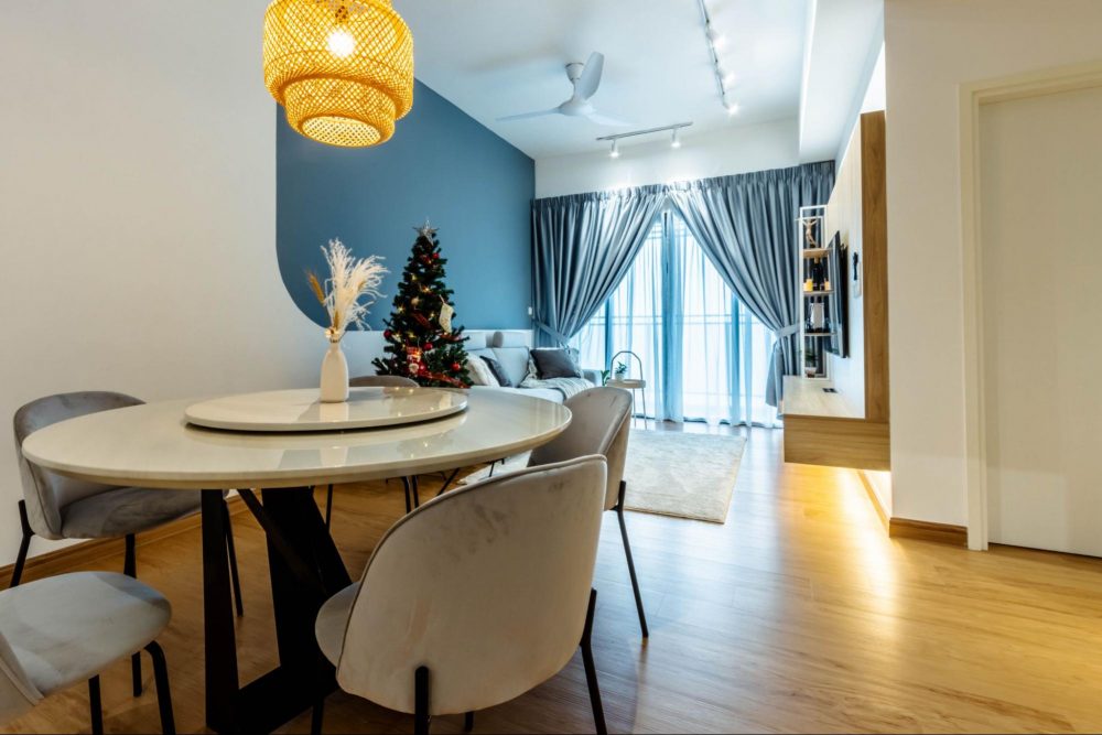 This Scandinavian designed home in Seventeen Residences was a gift for Christmas!