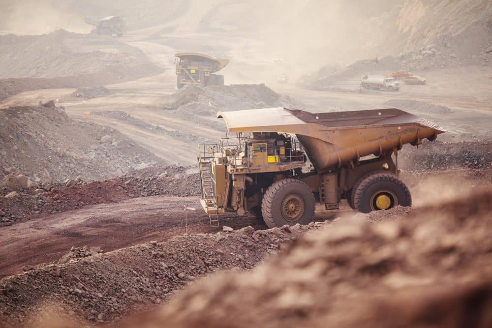 Above: A copper mine. The increase in copper prices can result in higher aircon installation charges